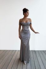 Vestido Mandara arrugado